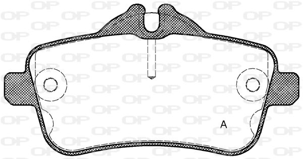 OPEN PARTS Jarrupala, levyjarru BPA1503.00